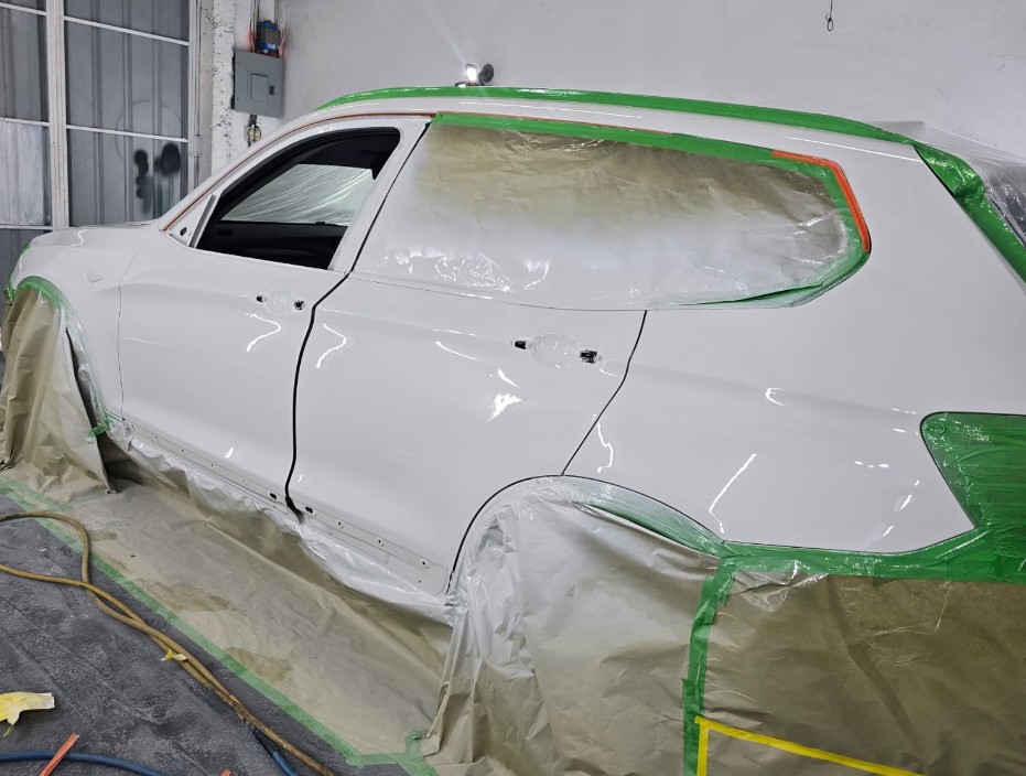 BMW X3 — during repair
