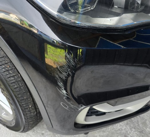BMW front bumper cover — before