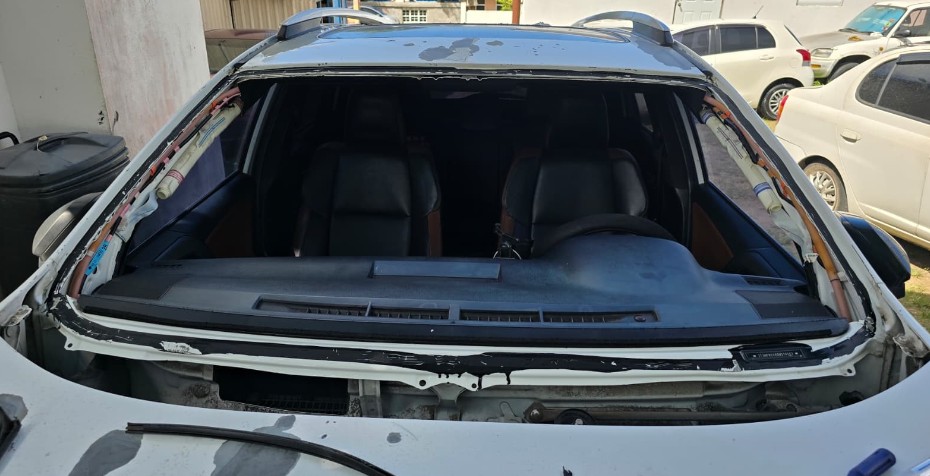 Honda CR-V — during repair